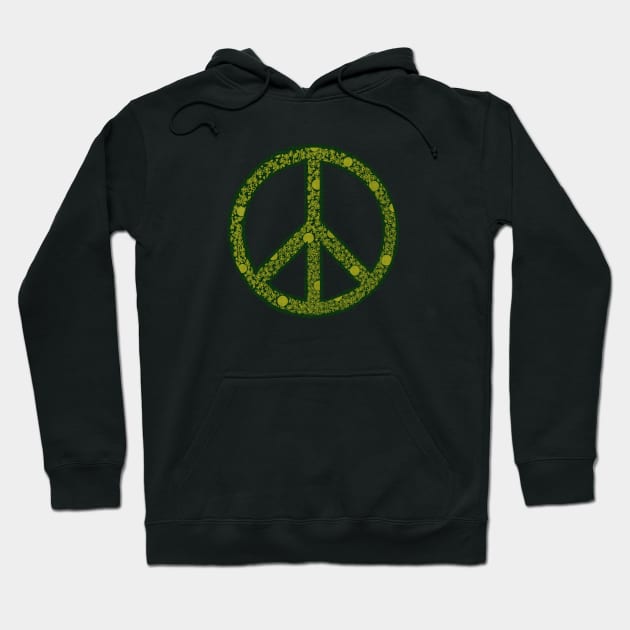 Peacezeichen Hoodie by Blumchen